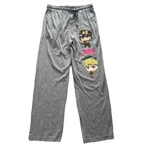 JoJo's Bizarre Adventure Chibi Jotaro & Dio Sleep Pants sz S BoxLunch Exclusive